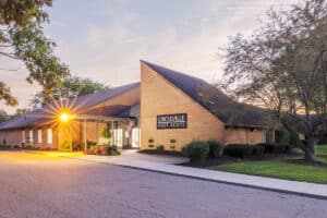 Front entrance at Circleville Post-Acute